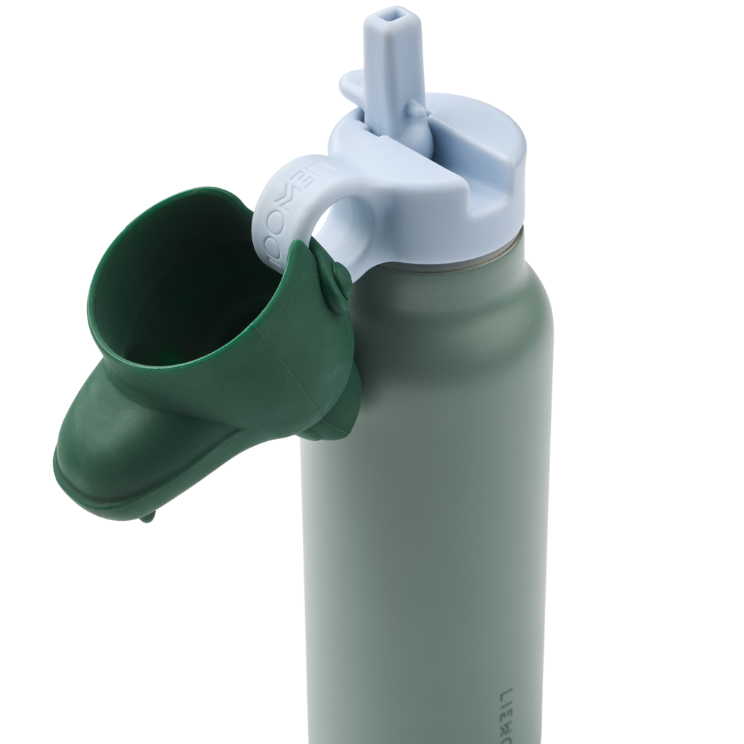 Liewood - Falk Water Bottle - With Crocodile Lid - 350 ml - Mabel & Fox