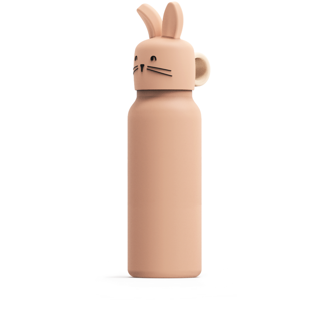 Liewood - Falk Water Bottle - With Rabbit Lid - 350 ml - Mabel & Fox