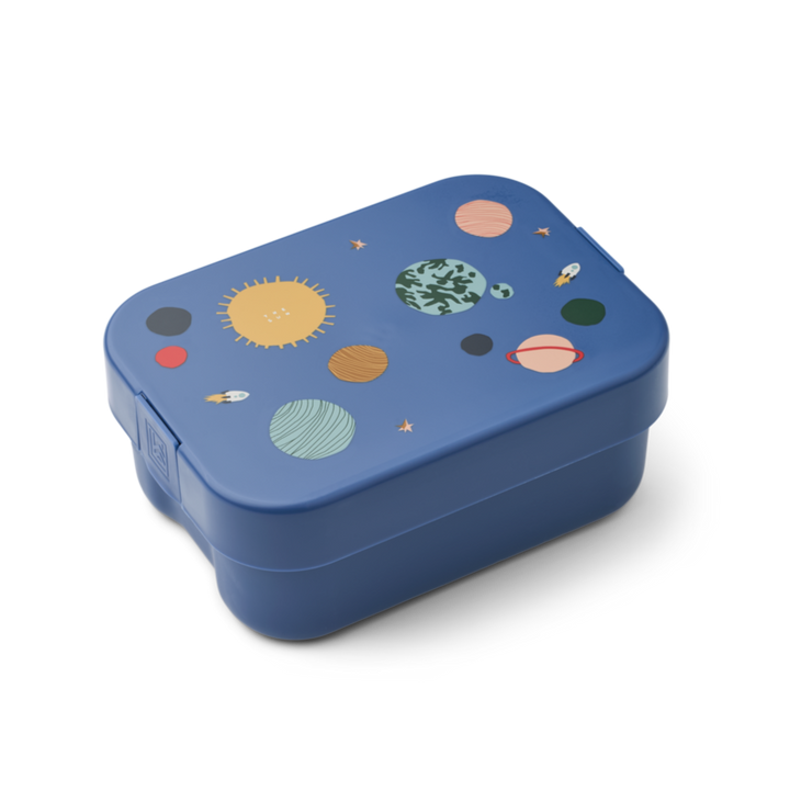 Liewood - Kamil Lunchbox - Universe / Classic Navy - Mabel & Fox