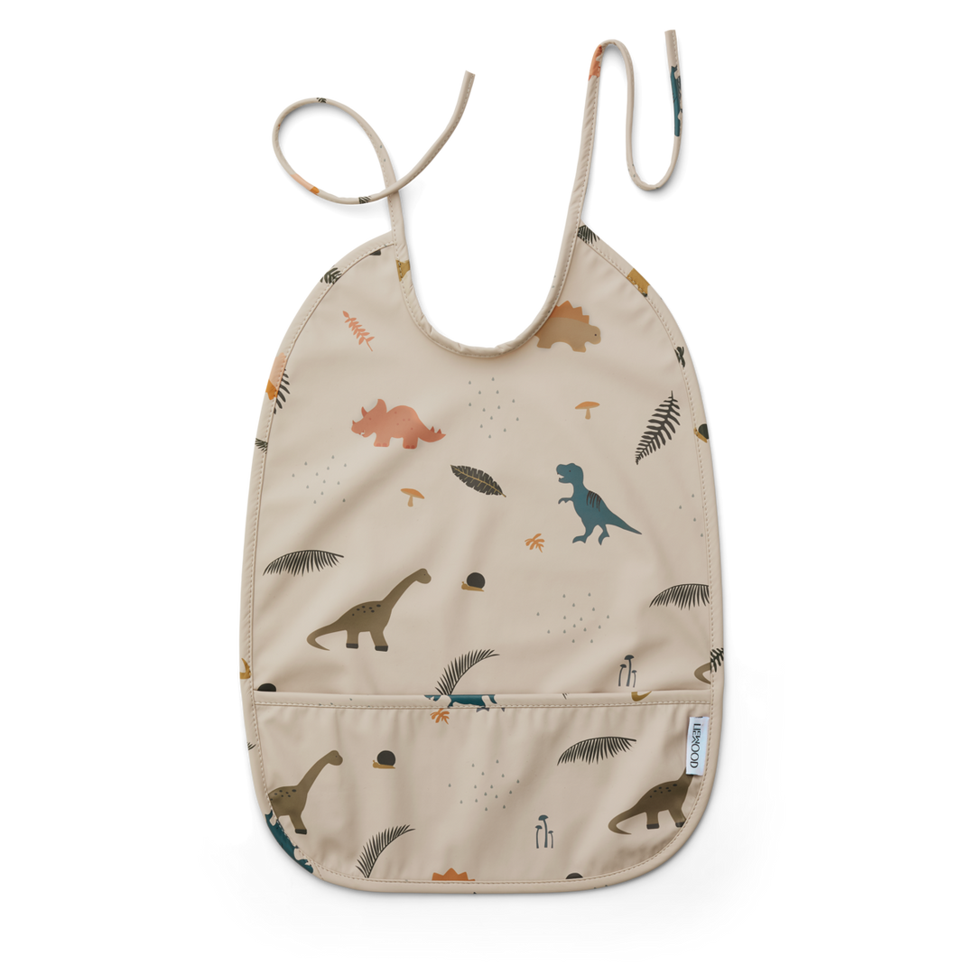 Liewood - Lai Bib - Dinosaur Mix - Mabel & Fox
