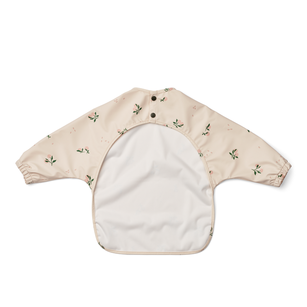 Liewood - Merle Cape Bib - Peach / Sea Shell Mix - Mabel & Fox