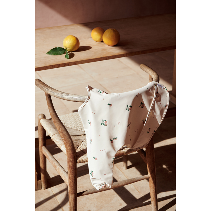 Liewood - Merle Cape Bib - Peach / Sea Shell Mix - Mabel & Fox