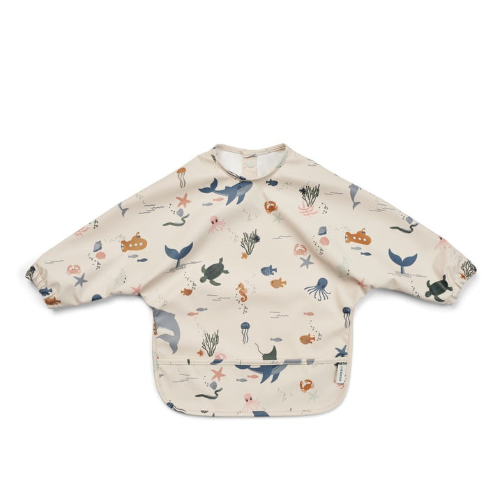 Liewood - Merle Cape Bib - Sea Creature / Sandy - Mabel & Fox
