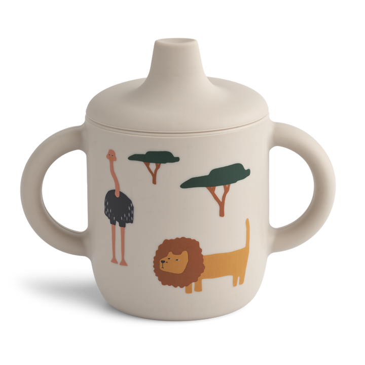 Liewood - Neil Sippy Cup - Safari Sandy Mix - Mabel & Fox