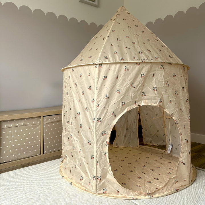 Liewood - Oaks Pop Up Playtent- Peach / Sea shell - Mabel & Fox