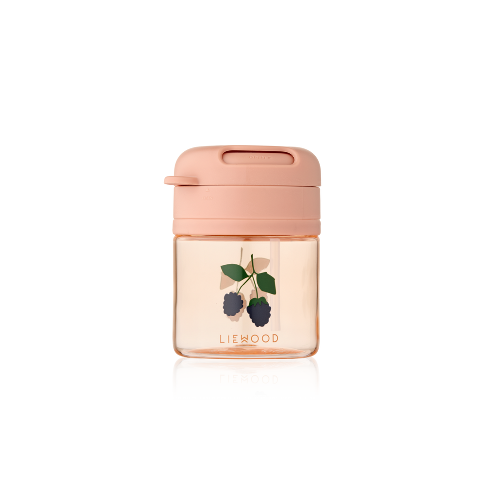 Liewood - Pavia Tritan Straw Cup - Berry / Pale Tuscany - Mabel & Fox