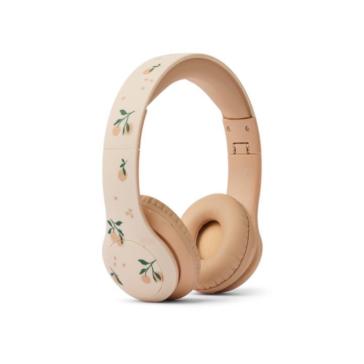 Liewood - Quinn Wireless Headphones - Peach / Sea Shell - Mabel & Fox