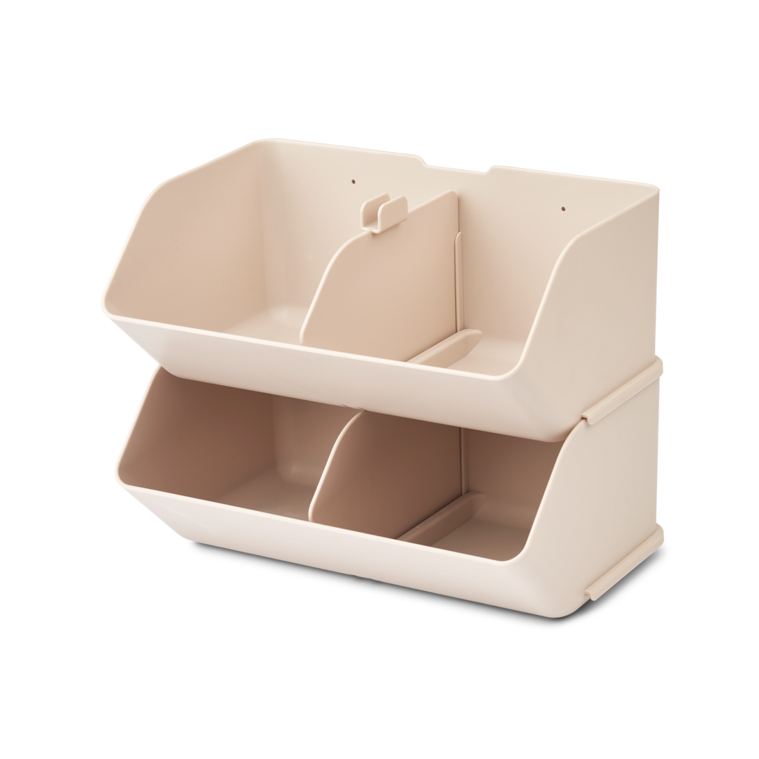 Liewood - Rosemary Desktop Organiser - Sandy (2 Pack) - Mabel & Fox