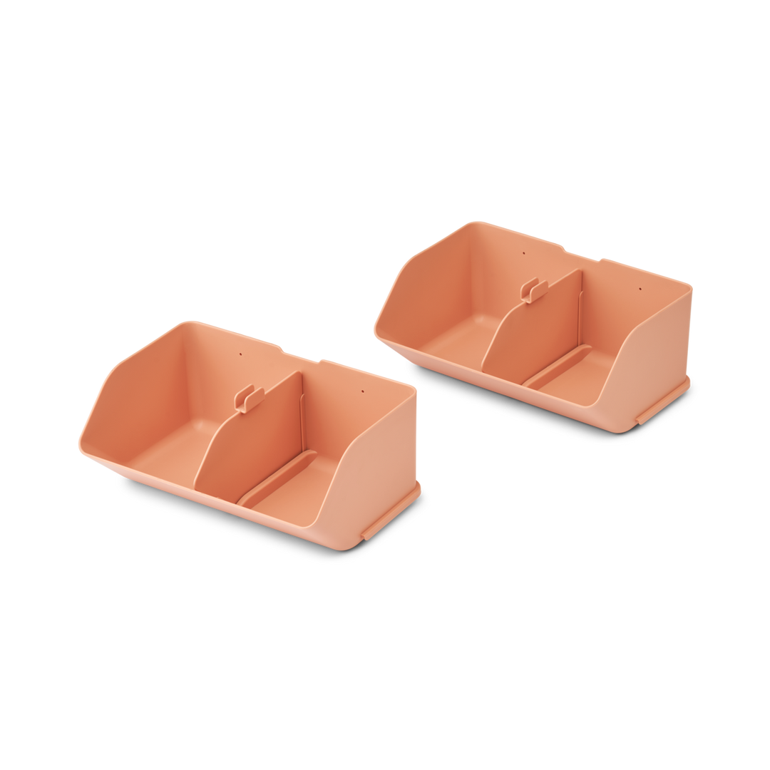 Liewood - Rosemary Desktop Organiser - Tuscany Rose (2 Pack) - Mabel & Fox