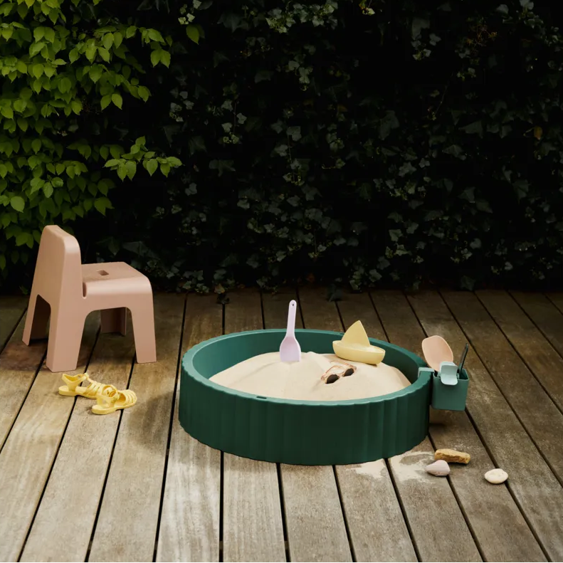Liewood – Saul Sandpit – Garden Green / Sandy - Mabel & Fox