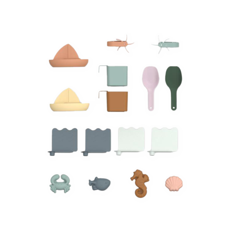 Liewood - Sepp Activity Table - Sandy Multi Mix - Mabel & Fox