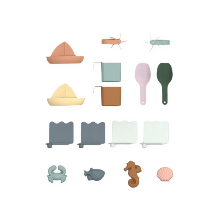 Liewood - Sepp Activity Table - Sandy Multi Mix - Mabel & Fox