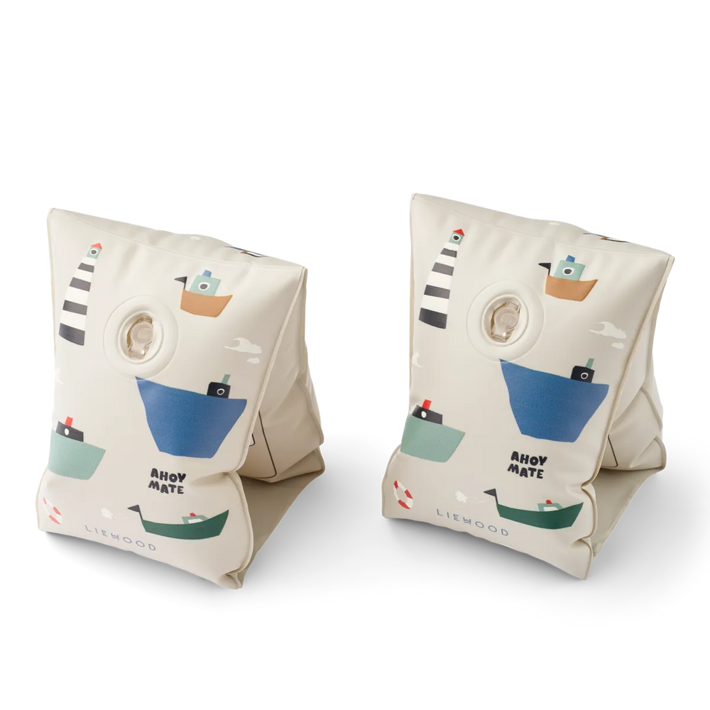 Liewood- Shirley Printed Arm Bands - Sailing / Sandy - Mabel & Fox