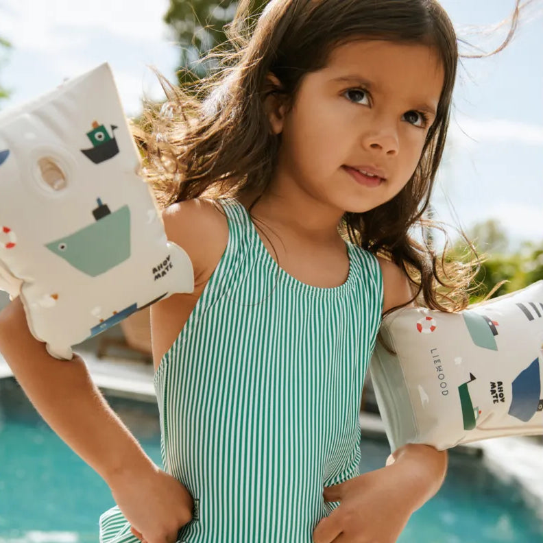 Liewood- Shirley Printed Arm Bands - Sailing / Sandy - Mabel & Fox