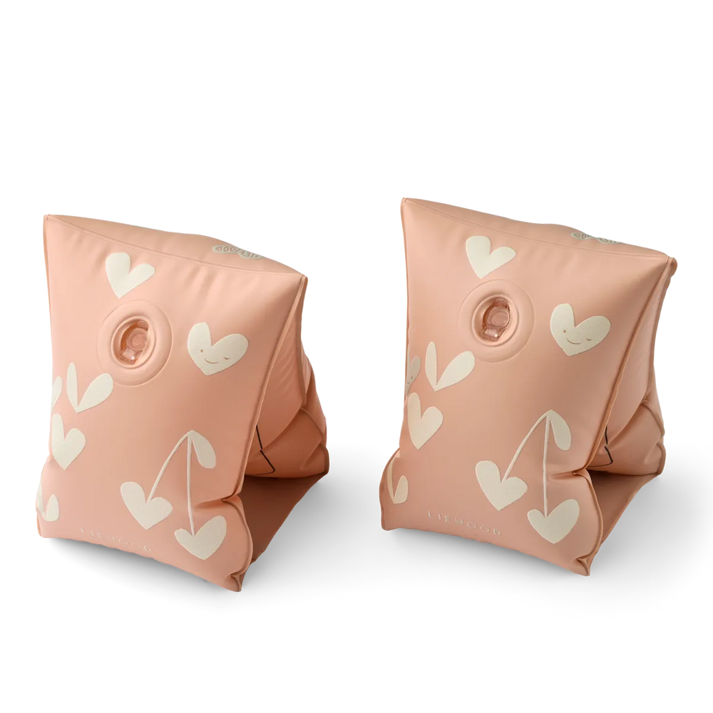 Liewood- Shirley Printed Arm Bands - Sweethearts / Pale Tuscany - Mabel & Fox