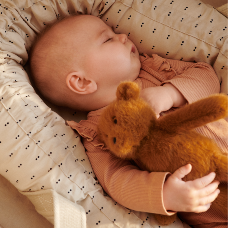 Liewood - Small Binnie Bear Teddy - Golden Caramel - Mabel & Fox