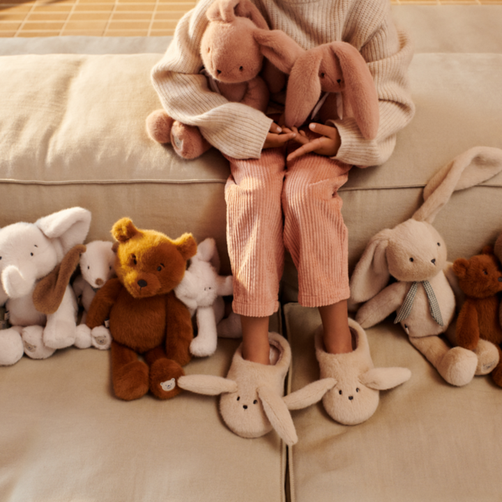 Liewood - Small Binnie Rabbit Teddy - Mist - Mabel & Fox