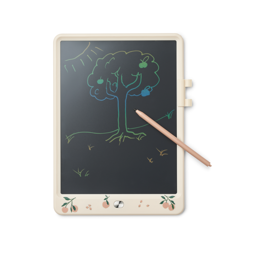 Liewood - Zora Magic LCD Drawing Board - Peach / Sea Shell - Mabel & Fox