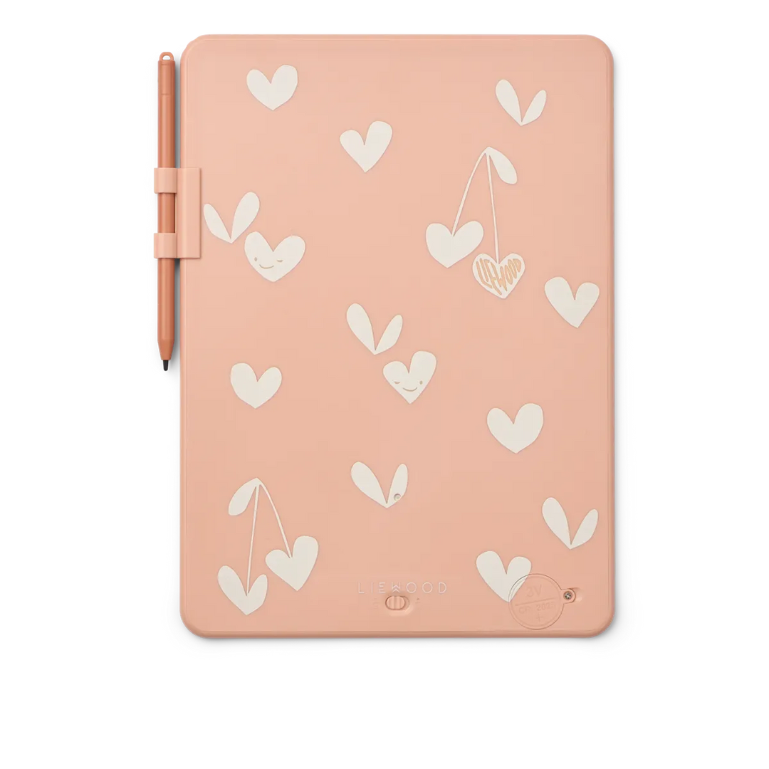 Liewood - Zora Magic LCD Drawing Board - Sweethearts / Pale Tuscany - Mabel & Fox