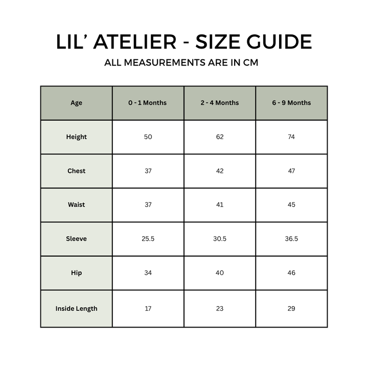 Lil' Atelier - Bodysuit - Hearts - Mabel & Fox