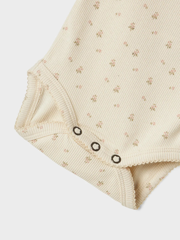 Lil' Atelier - Bodysuit - Flowers - Mabel & Fox