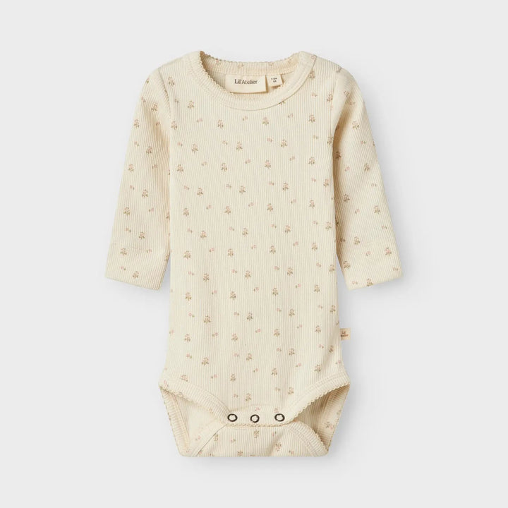 Lil' Atelier - Bodysuit - Flowers - Mabel & Fox