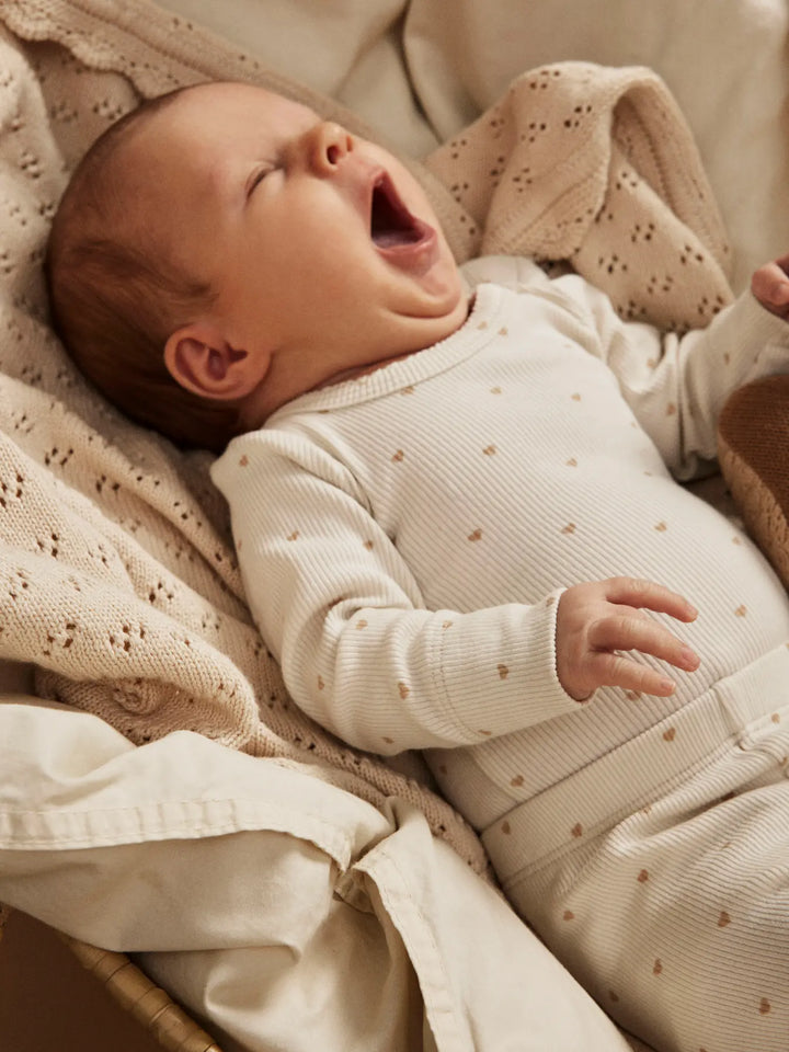 Lil' Atelier - Bodysuit - Hearts - Mabel & Fox