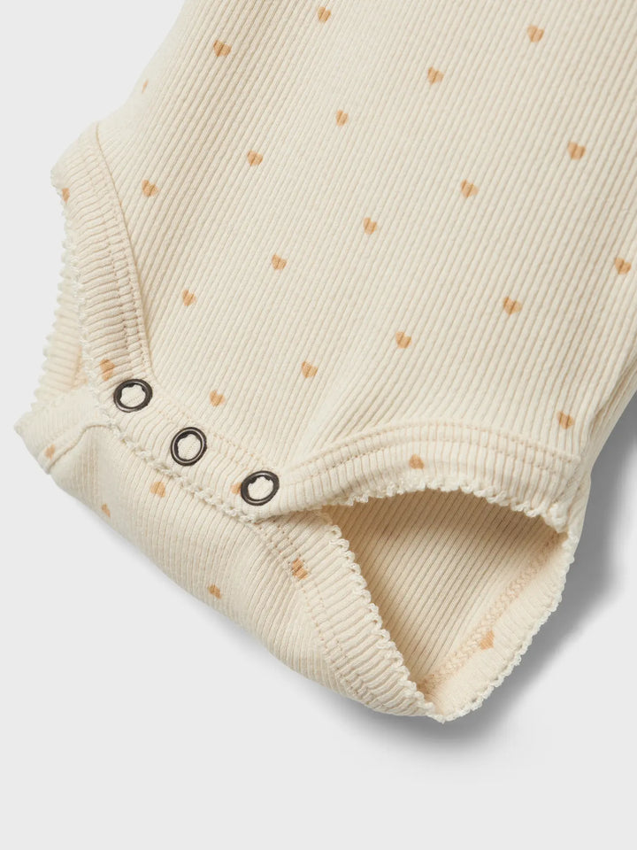 Lil' Atelier - Bodysuit - Hearts - Mabel & Fox