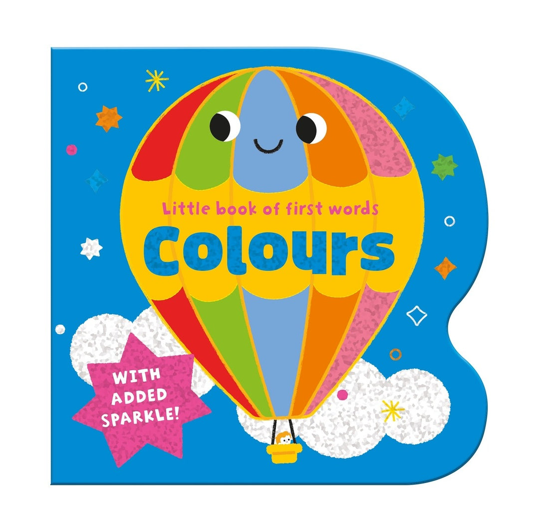 Little Book of First Words  Colours - Sparkly Board Book - Mabel & Fox