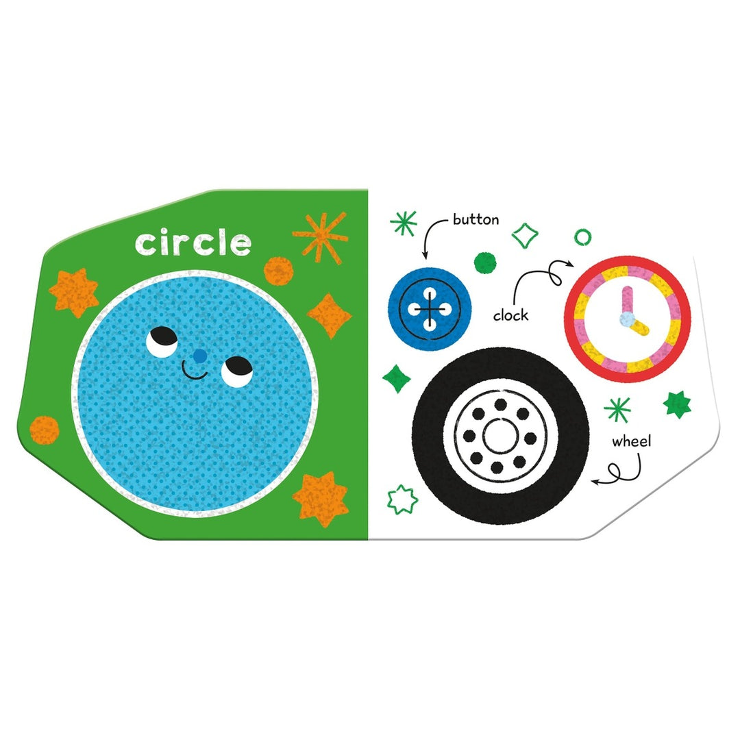 Little Book of First Words – Shapes - Sparkly Board Book - Mabel & Fox