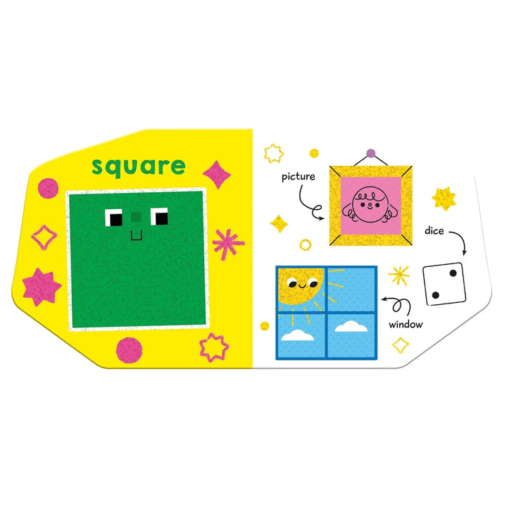 Little Book of First Words – Shapes - Sparkly Board Book - Mabel & Fox