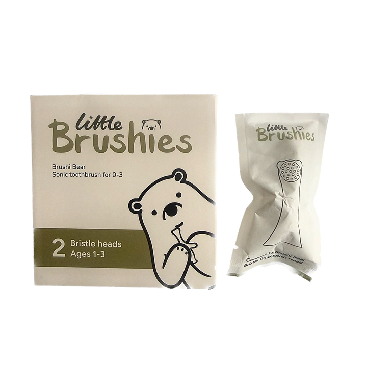 Little Brushies – Replacement Brush Heads – Brushi Bear Bristle Heads - Mabel & Fox
