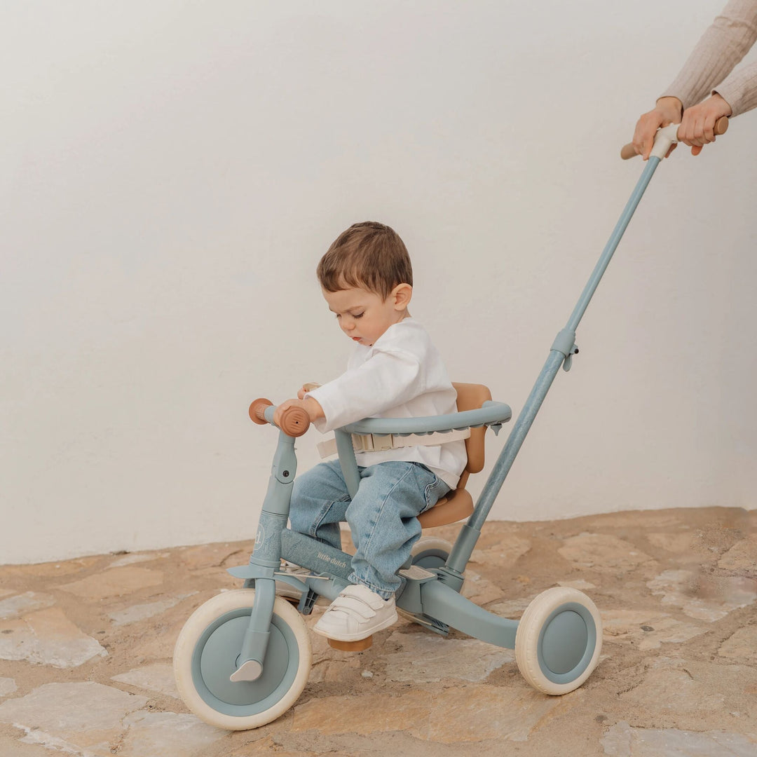 Little Dutch - 4 in 1 Trike - Blue Safari - Mabel & Fox