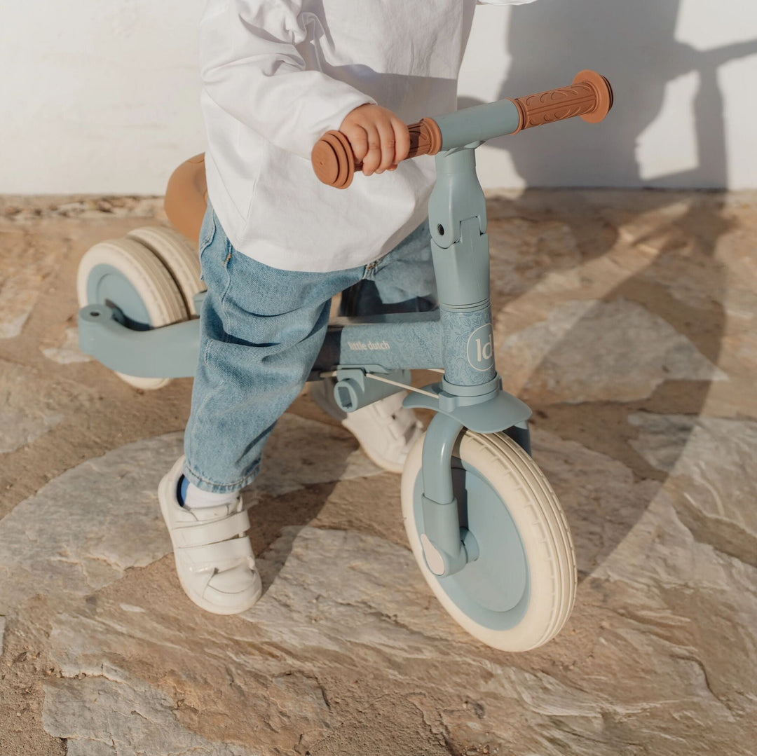 Little Dutch - 4 in 1 Trike - Blue Safari - Mabel & Fox