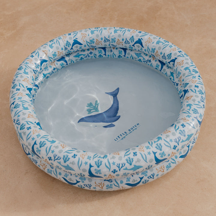Little Dutch - 80cm Swimming Pool - Ocean Dreams Blue - Mabel & Fox