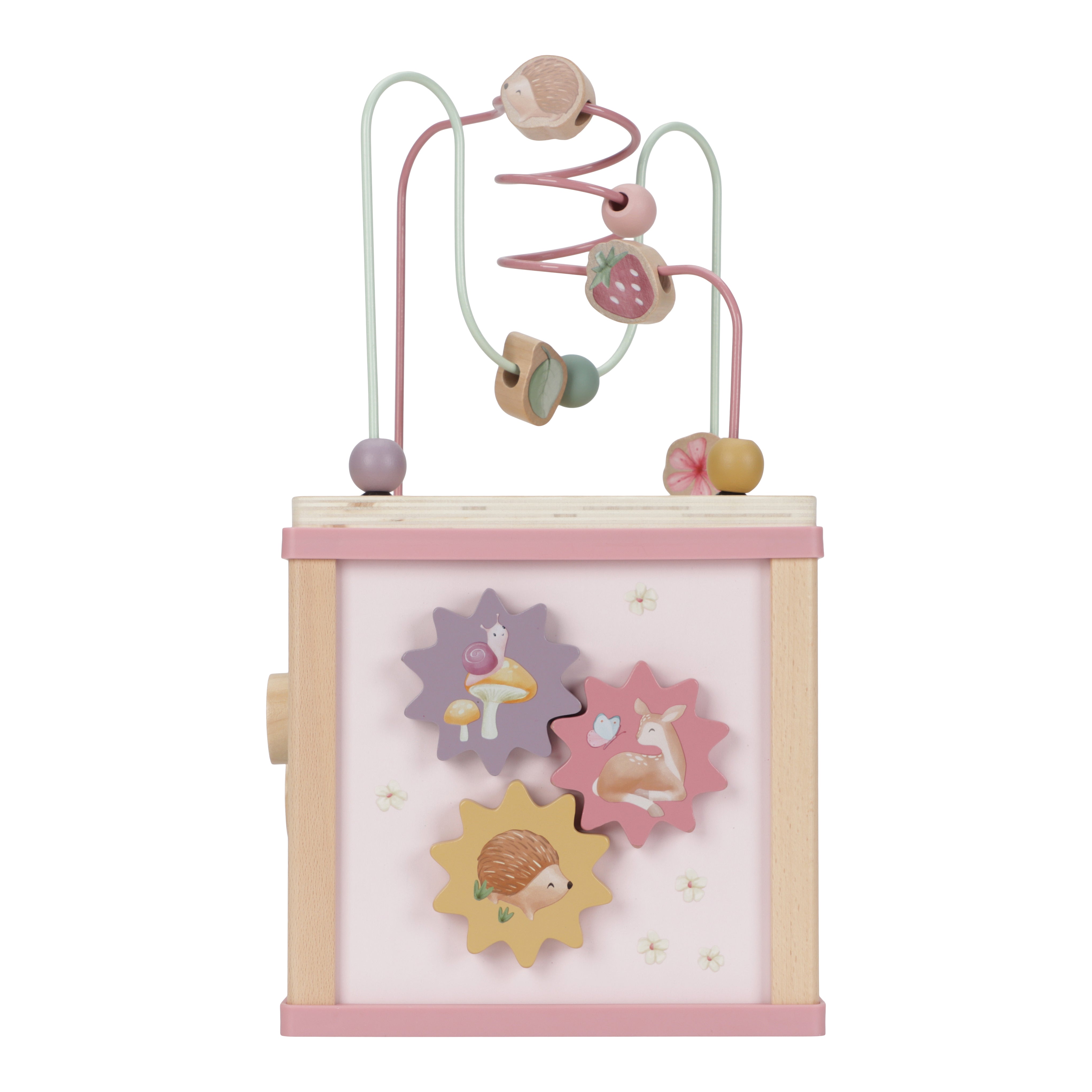 LITTLE DUTCH（リトルダッチ） アクティビティキューブ ピンク Little Dutch - Activity Cube - Fairy Garden – Mabel & Fox