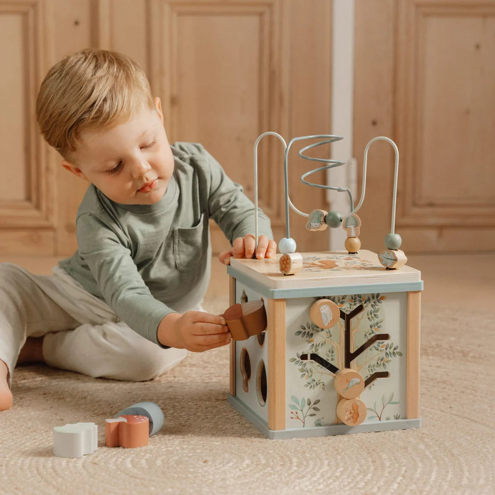 Little Dutch - Activity Cube - Forest Friends - Mabel & Fox