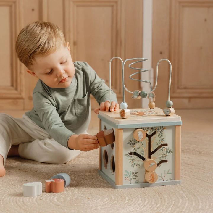 Little Dutch - Activity Cube - Forest Friends - Mabel & Fox