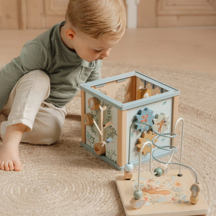 Little Dutch - Activity Cube - Forest Friends - Mabel & Fox