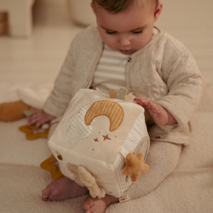 Little Dutch - Activity Cube - Newborn Naturals - Mabel & Fox