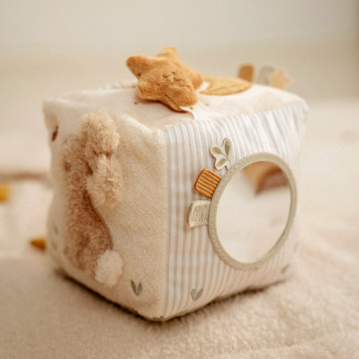 Little Dutch - Activity Cube - Newborn Naturals - Mabel & Fox