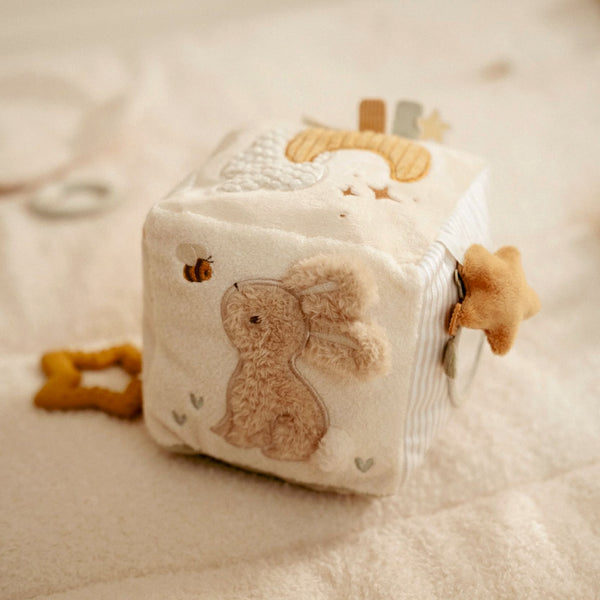 Little Dutch - Activity Cube - Newborn Naturals - Mabel & Fox