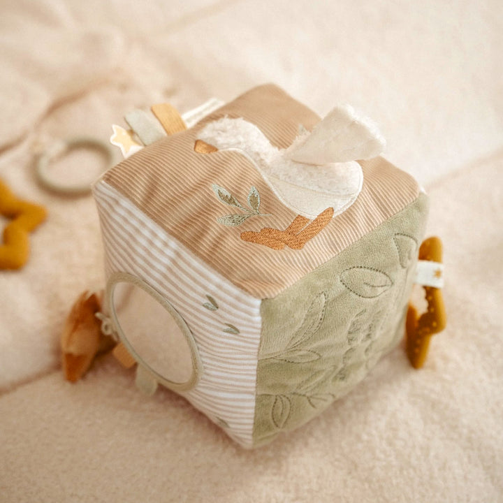 Little Dutch - Activity Cube - Newborn Naturals - Mabel & Fox
