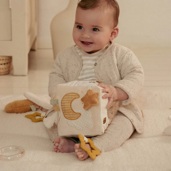 Little Dutch - Activity Cube - Newborn Naturals - Mabel & Fox