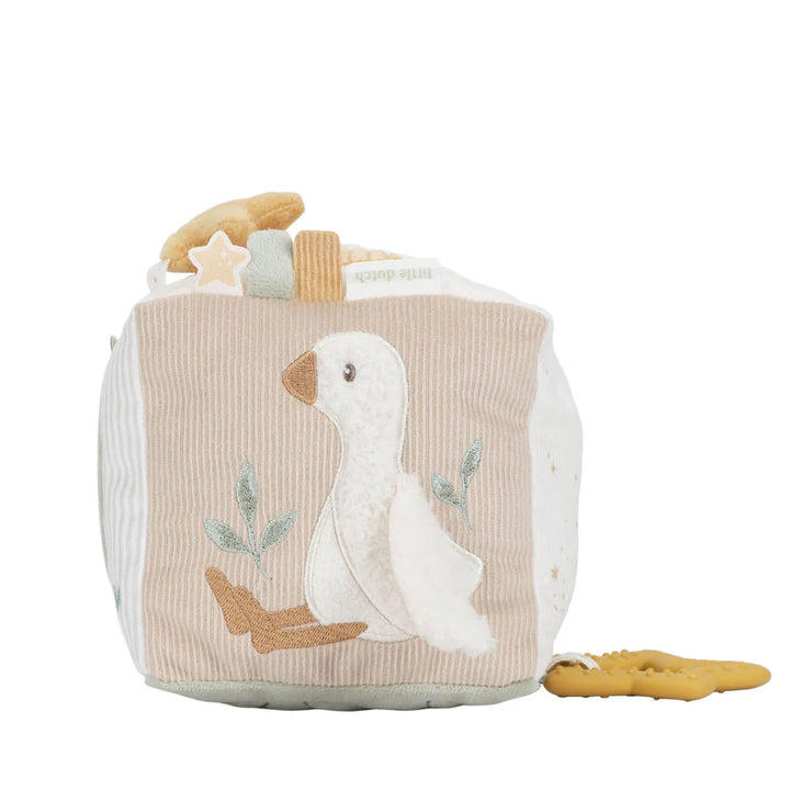 Little Dutch - Activity Cube - Newborn Naturals - Mabel & Fox