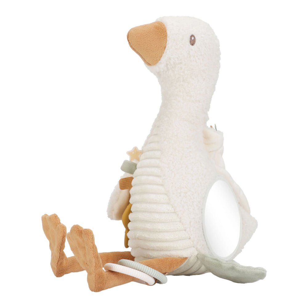 Little Dutch - Activity Cuddle Toy - Little Goose - Mabel & Fox