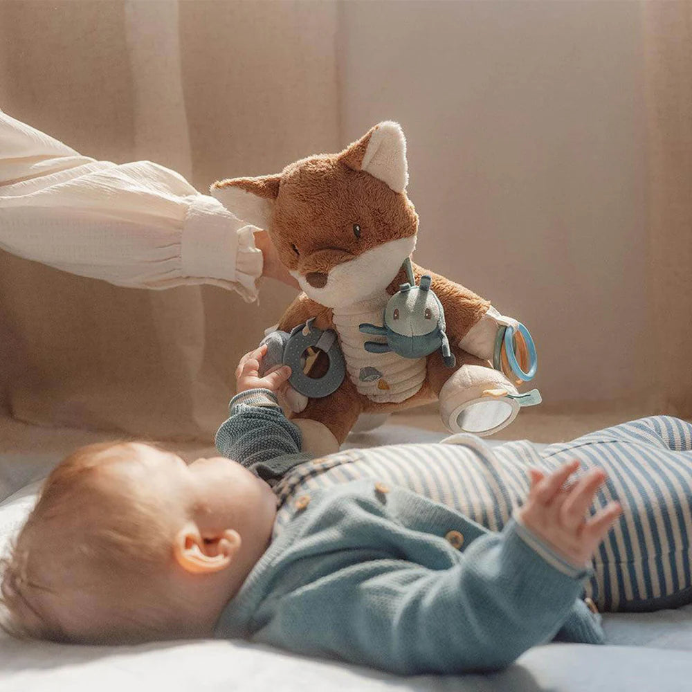 Little Dutch - Activity Soft Toy - Forest Friends - Fox - Mabel & Fox