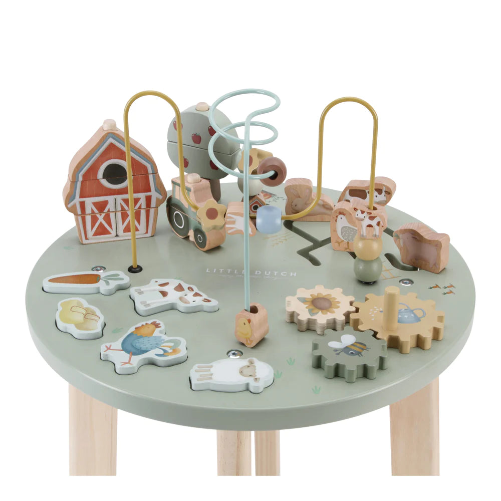 Little Dutch - Activity Table - Little Farm - Mabel & Fox