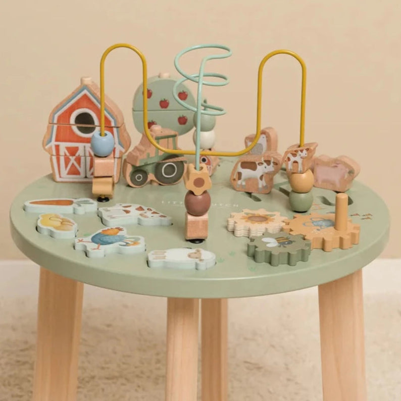 Little Dutch - Activity Table - Little Farm - Mabel & Fox