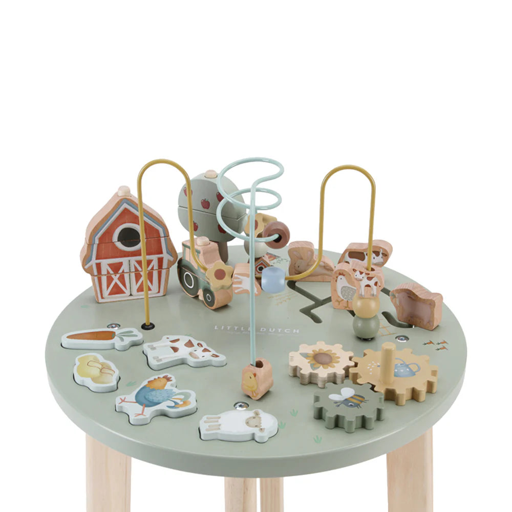 Little Dutch - Activity Table - Little Farm - Mabel & Fox
